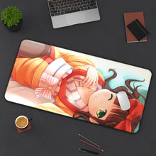 Load image into Gallery viewer, Is The Order A Rabbit? Mouse Pad (Desk Mat) On Desk