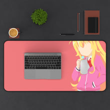 Load image into Gallery viewer, Gabriel DropOut Gabriel Tenma White Mouse Pad (Desk Mat) With Laptop