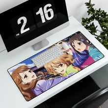 Load image into Gallery viewer, Hanasaku Iroha Mouse Pad (Desk Mat) With Laptop