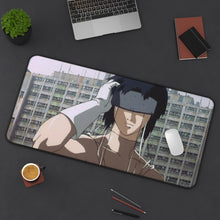 Load image into Gallery viewer, Ghost In The Shell Mouse Pad (Desk Mat) On Desk