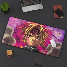 Load image into Gallery viewer, The Seven Deadly Sins Meliodas Mouse Pad (Desk Mat) On Desk