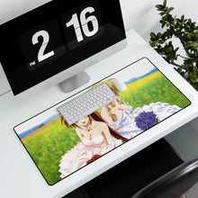 Load image into Gallery viewer, Magical Girl Lyrical Nanoha Mouse Pad (Desk Mat) With Laptop
