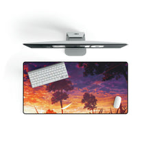 Load image into Gallery viewer, Anime, Sunset, Scenery, Trees, Mouse Pad (Desk Mat)
