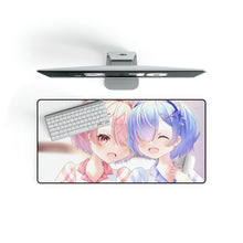 Load image into Gallery viewer, Ram & Rem Mouse Pad (Desk Mat)