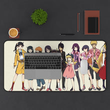 Load image into Gallery viewer, Monogatari (Series) Mouse Pad (Desk Mat) With Laptop