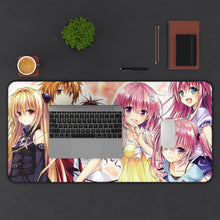 Load image into Gallery viewer, To Love-Ru Mouse Pad (Desk Mat) With Laptop