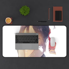 Load image into Gallery viewer, Kaguya Shinomiya Mouse Pad (Desk Mat) With Laptop