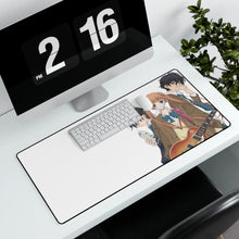 Load image into Gallery viewer, Fukumenkei Noise Mouse Pad (Desk Mat) With Laptop