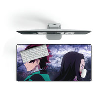 Load image into Gallery viewer, Tanjiro, Nezuko Kamado, Kimetsu no Yaiba, Mouse Pad (Desk Mat)