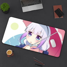 Load image into Gallery viewer, Miss Kobayashi's Dragon Maid Kanna Kamui, Kobayashi San Chi No Maid Dragon Mouse Pad (Desk Mat) On Desk