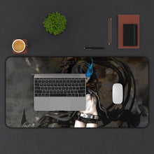 Load image into Gallery viewer, Black Rock Shooter Mato Kuroi Mouse Pad (Desk Mat) With Laptop