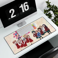 Load image into Gallery viewer, Hidamari Sketch Mouse Pad (Desk Mat) With Laptop