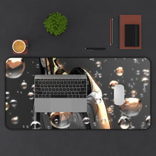Load image into Gallery viewer, Fox Rain Mouse Pad (Desk Mat) With Laptop