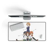 Load image into Gallery viewer, Girls und Panzer Mouse Pad (Desk Mat) On Desk