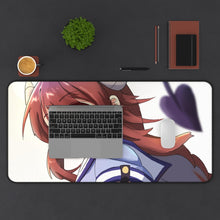 Load image into Gallery viewer, The Demon Girl Next Door Mouse Pad (Desk Mat) With Laptop