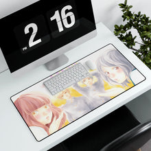 Load image into Gallery viewer, Omoi, Omoware, Furi, Furare Mouse Pad (Desk Mat) With Laptop