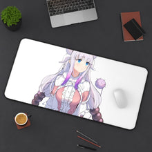 Load image into Gallery viewer, Miss Kobayashi's Dragon Maid Kanna Kamui, Kobayashi San Chi No Maid Dragon Mouse Pad (Desk Mat) On Desk