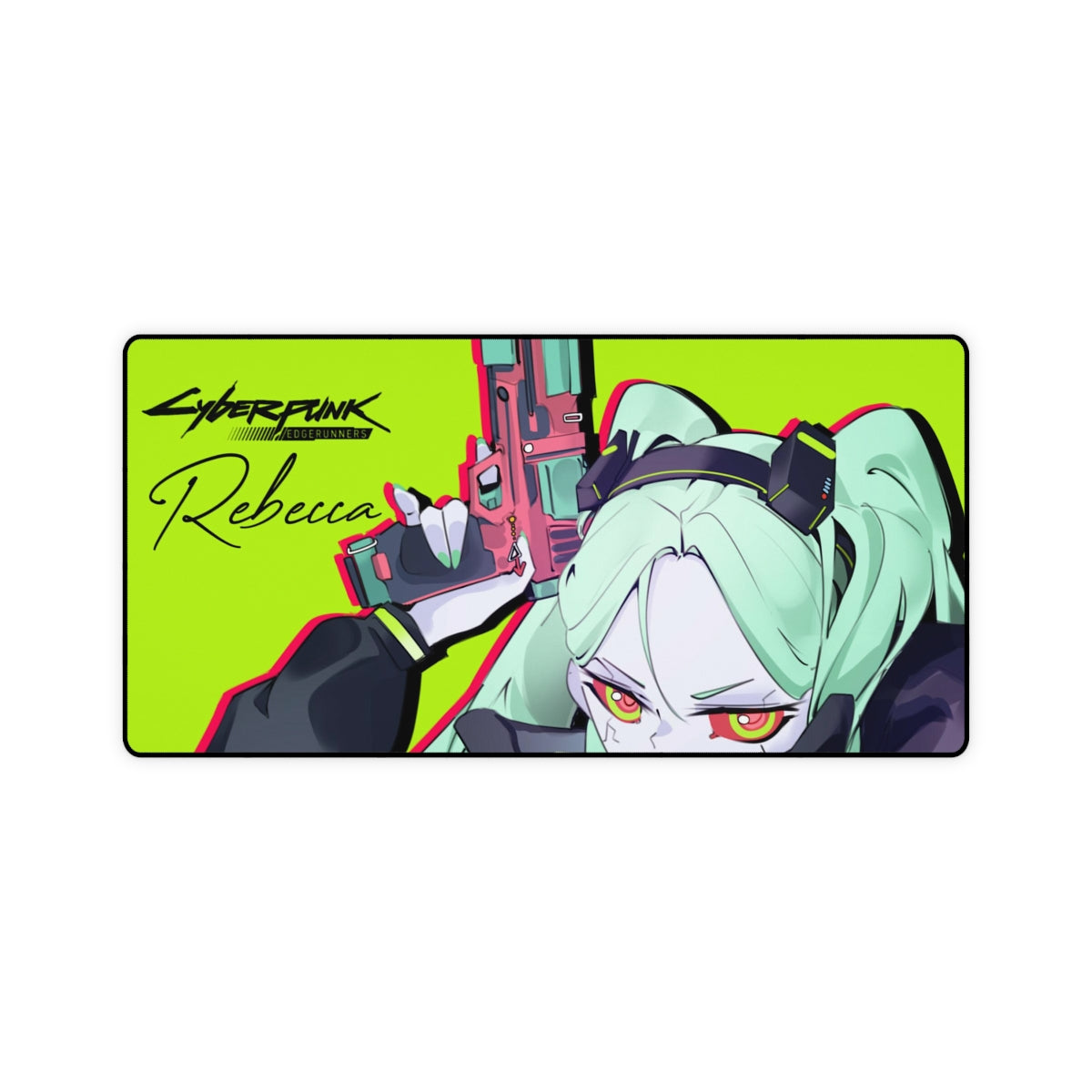 Cyberpunk Edgerunners Rebecca Desk mat, RGB Gaming Accessories, Anime Desk  mat sold by Cleaner Consultation, SKU 40441831