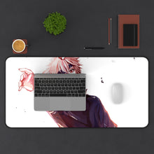 Load image into Gallery viewer, Ken Kaneki Mouse Pad (Desk Mat) With Laptop