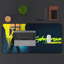 Load image into Gallery viewer, Cyberpunk: Edgerunners Mouse Pad (Desk Mat) With Laptop