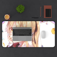 Load image into Gallery viewer, Mary Saotome Mouse Pad (Desk Mat) With Laptop