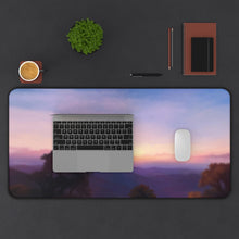 Load image into Gallery viewer, Spice And Wolf Mouse Pad (Desk Mat) With Laptop