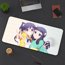 Load image into Gallery viewer, Monogatari (Series) Mouse Pad (Desk Mat) On Desk