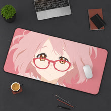 Load image into Gallery viewer, Beyond The Boundary Mouse Pad (Desk Mat) With Laptop