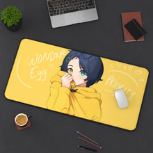 Load image into Gallery viewer, Wonder Egg Priority Mouse Pad (Desk Mat) On Desk