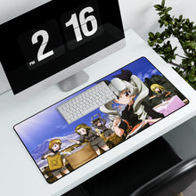 Load image into Gallery viewer, Girls und Panzer Mouse Pad (Desk Mat) With Laptop