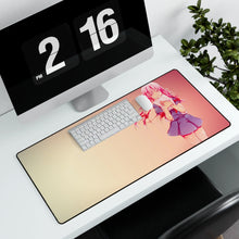 Load image into Gallery viewer, Mirai Nikki Yuno Gasai Mouse Pad (Desk Mat) With Laptop