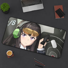 Load image into Gallery viewer, Lycoris Recoil Takina Inoue Mouse Pad (Desk Mat) On Desk