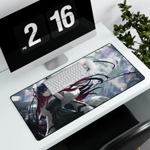 Load image into Gallery viewer, Anime Girl Mouse Pad (Desk Mat) With Laptop