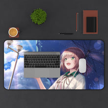 Load image into Gallery viewer, Anime Girl Mouse Pad (Desk Mat) With Laptop