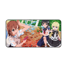 Load image into Gallery viewer, A Certain Scientific Railgun Mikoto Misaka, Ruiko Saten Mouse Pad (Desk Mat)
