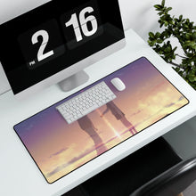 Load image into Gallery viewer, Your Name. Mouse Pad (Desk Mat) With Laptop