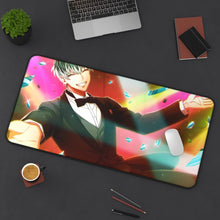 Load image into Gallery viewer, Hypnosis Mic Mouse Pad (Desk Mat) On Desk