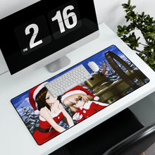 Load image into Gallery viewer, Girls und Panzer Mouse Pad (Desk Mat) With Laptop