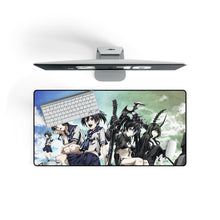 Load image into Gallery viewer, Black Rock Shooter Mouse Pad (Desk Mat)