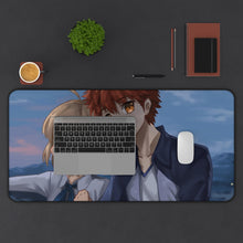Load image into Gallery viewer, Artoria Pendragon Mouse Pad (Desk Mat) With Laptop