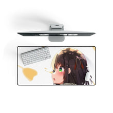 Load image into Gallery viewer, Anime Girl Mouse Pad (Desk Mat) On Desk