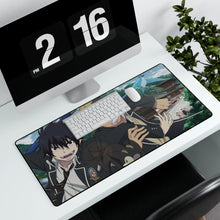 Load image into Gallery viewer, Blue Exorcist Mouse Pad (Desk Mat)