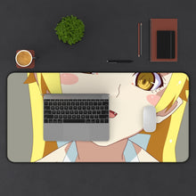 Load image into Gallery viewer, Monogatari (Series) Mouse Pad (Desk Mat) With Laptop
