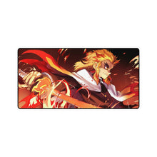 Load image into Gallery viewer, #8.2058, Demon Slayer, Kyojuro Rengoku, Katana, Flame, Hashira, Mouse Pad (Desk Mat)