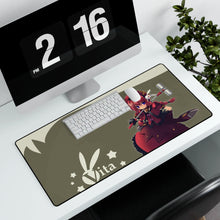 Load image into Gallery viewer, Magical Girl Lyrical Nanoha Mouse Pad (Desk Mat) With Laptop