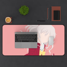 Load image into Gallery viewer, Nao Tomori Mouse Pad (Desk Mat) With Laptop