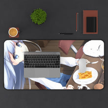 Load image into Gallery viewer, Is The Order A Rabbit? Mouse Pad (Desk Mat) With Laptop