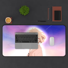 Load image into Gallery viewer, Mirai Kuriyama Mouse Pad (Desk Mat) With Laptop