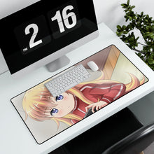 Load image into Gallery viewer, Anime Gabriel DropOut Mouse Pad (Desk Mat) With Laptop