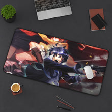 Load image into Gallery viewer, Black Bullet Mouse Pad (Desk Mat) On Desk